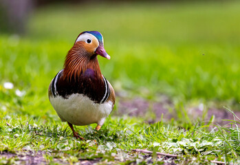 Mandarin duck 