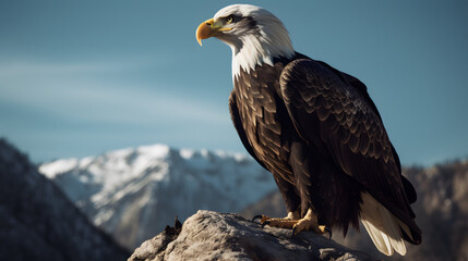 majestic eagle made with Generative AI