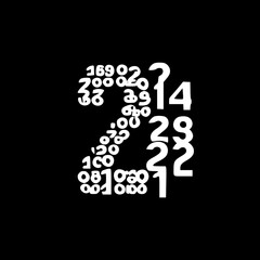 Pi | Black and White Vector illustration