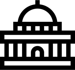 Transparent Governance icon. Governance isolated on transparent background.
