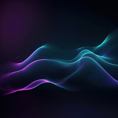 abstract fractal background. generative ai