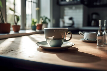 Fototapeta premium Tasse Kaffee KI