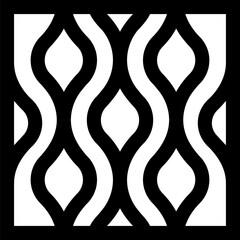 Transparent Pattern icon. Pattern isolated on transparent background.