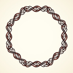 Vignette. Vector drawing