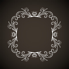 Vignette. Vector drawing