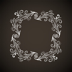 Vignette. Vector drawing