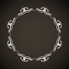 Vignette. Vector drawing