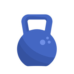 Kettlebell - vector icon