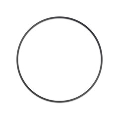 banner black circle frame and dot