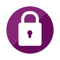 purple lock icon
