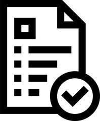 Transparent Compliance icon. Compliance isolated on transparent background.