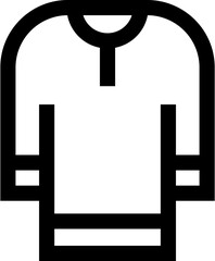 Transparent Clothes icon. Clothes isolated on transparent background.