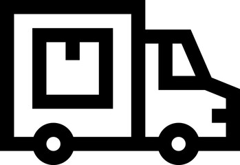 Transparent Shipment icon. Shipment isolated on transparent background.