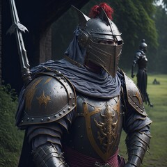 Medieval knight - Ai generated