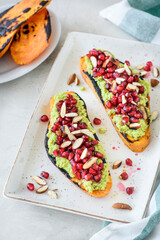 Avocado and sweet potato 