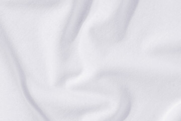 Sample of white cotton textile