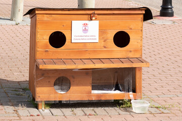 Home for stray cats - Controlled feline colony