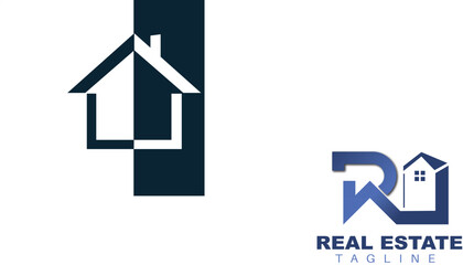 Fototapeta premium vector real estate logo design