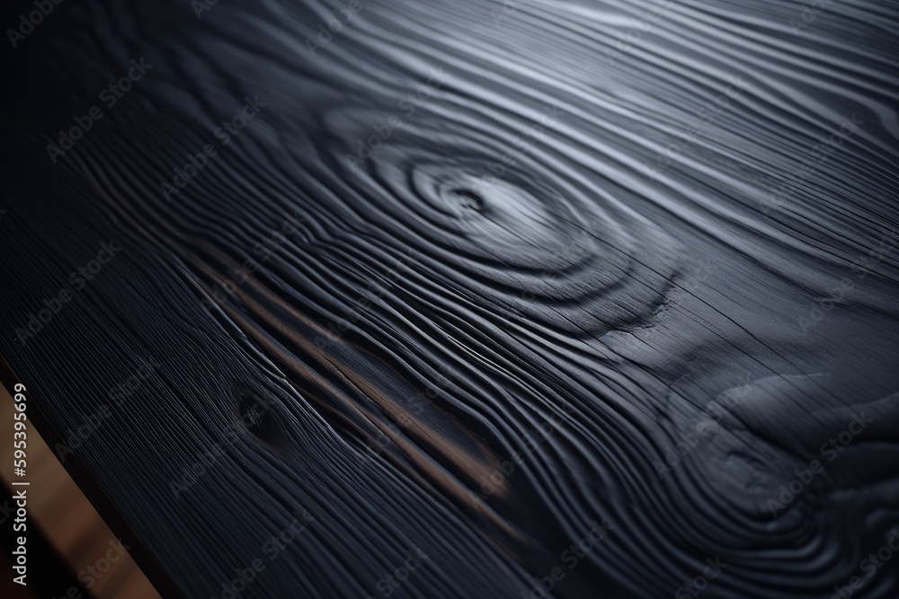 Poster close-up view of a rustic wooden table surface. generative ai
