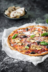 Crispy Homemade Pizza