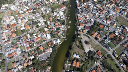 Paisagem Barco Pesca Ilha Tropical Lagoa Concei&ccedil;&atilde;o Florian&oacute;polis Floripa Santa Catarina Lago Mar Oceano Atl&acirc;ntico Natureza Verde C&eacute;u Sol Ver&atilde;o F&eacute;rias Viagem Viajar Cidade Sul Brasil Mata Atl&acirc;ntica