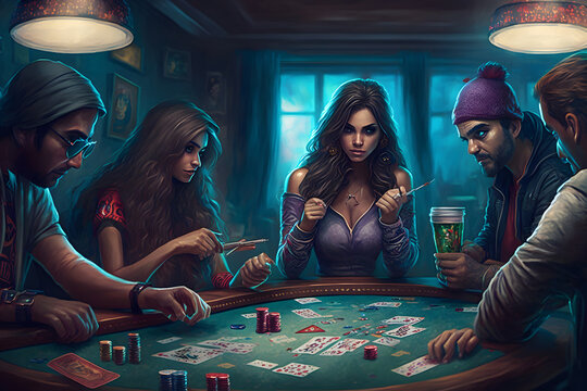 People Playing Poker Images – Browse 46,847 Stock Photos, Vectors, and Video | Adobe Stock