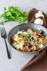 Risotto with Mushrooms