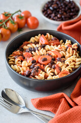 Tomato Bean Pasta 