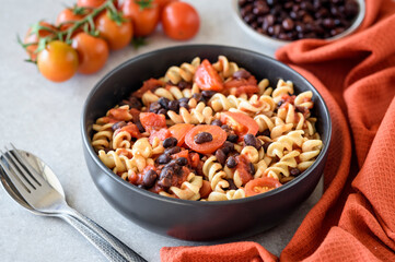 Tomato Bean Pasta 
