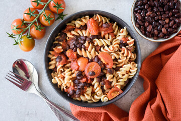 Tomato Bean Pasta 