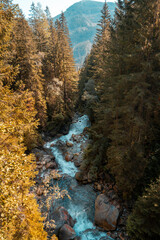 Mickiewicz wodogrzmoty, also Mickiewicz Waterfalls - waterfalls in the High Tatras formed from...
