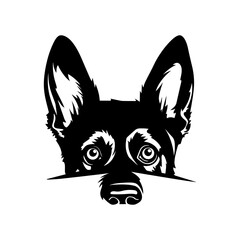 illustration of a dog. dog sticker. dog vector dog vector illustration. dog icon