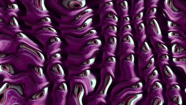 squid brain jello eyes fast morph, abstract animation