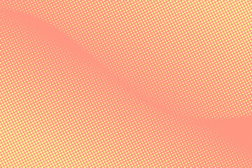 Red, pink and magenta background with halftone dots. Retro pop art background.