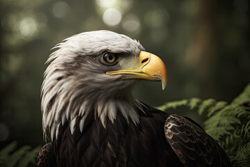 Obraz premium Eagle, Generative AI