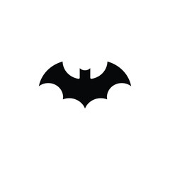 Fototapeta premium bat icon. solid icon.