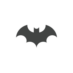 bat icon. flat icon.