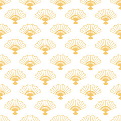 Chinese oriental seamless pattern illustration vector