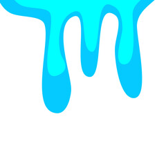 Doodle water liquid illustration 