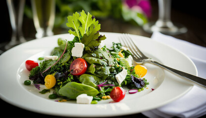 Green salad, generative ai