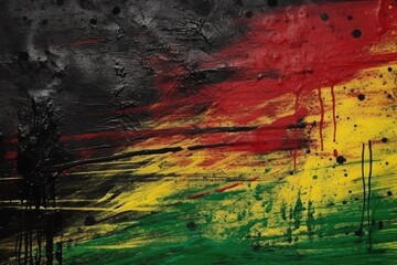 Black history month canvas grunge texture