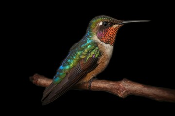 Fototapeta premium hummingbird on a branch