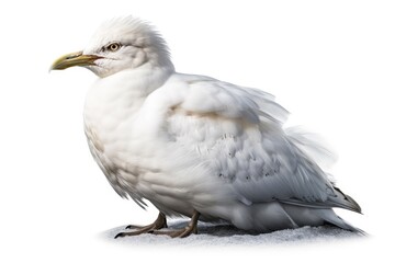 Naklejka premium Snowy Sheathbill