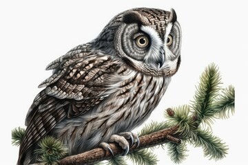 Fototapeta premium great horned owl