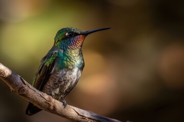 hummingbird on a branch