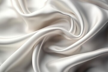 Obraz premium Pearl White Satin texture Background