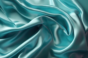 Fototapeta premium Sky Blue Satin texture Background