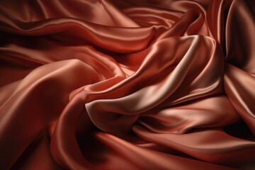 Fototapeta premium Smooth and silky satin background.