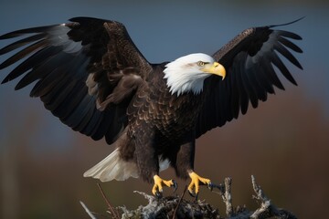 Obraz premium american bald eagle