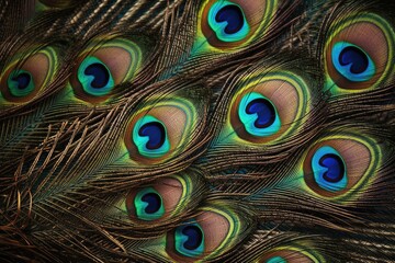 peacock feather background